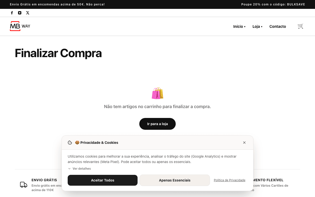 Processo de Checkout Otimizado